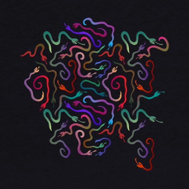 Rainbow Snake Maze by zeljkica